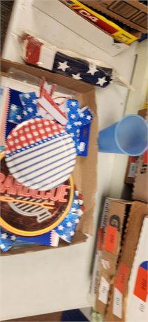 Paper Plates and napkins