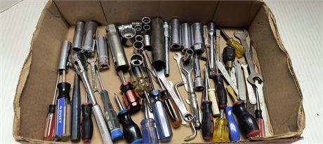 Flat Of Various Tools