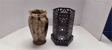 Decorative Vase & Candle Holder