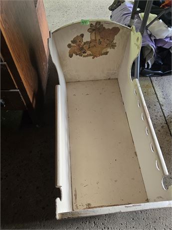 Vintage Doll Cradle