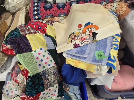 Fabric, Blankets, Misc