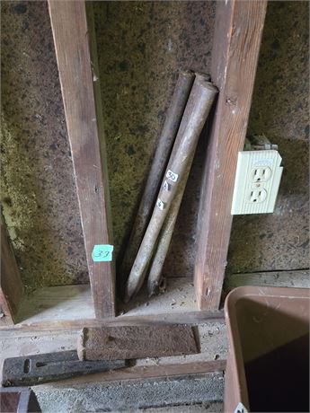 Wedges, Wood Magazine Rack, Misc