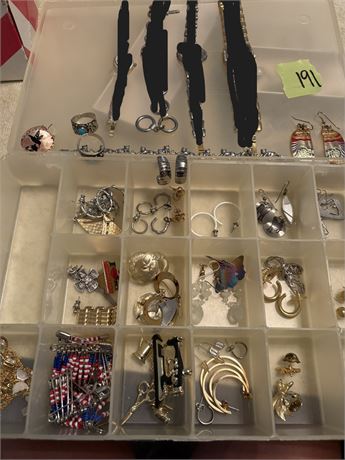 Jewelry Lot (Photos Added, Cat bracelet with markings)