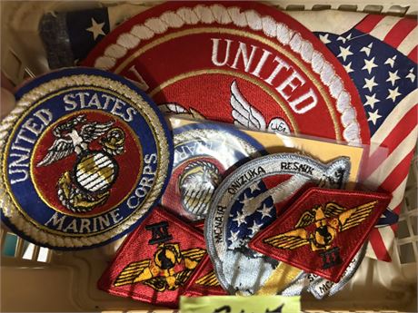 Collectible Military Patches, Fabric
