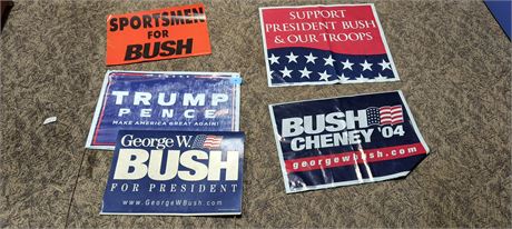 Political Yard Signs