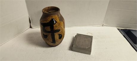 Decorative Vase & Trinket Box