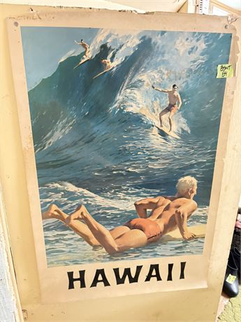 Vintage Hawaii Poster