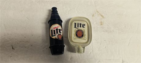 Vintage Miller Lite Beer Taps