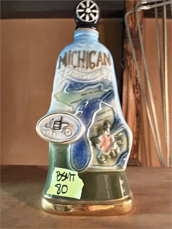 Jim Beam Decanter, Michigan