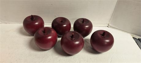 Decorative Wood Apples
