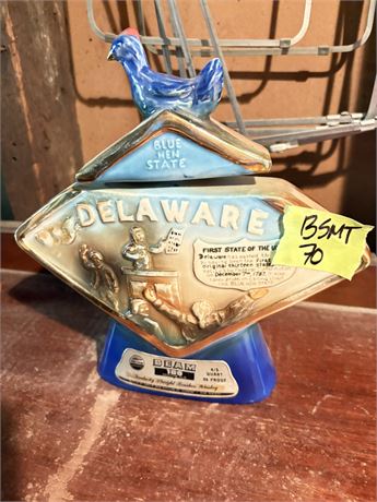 Jim Beam Decanter, Deleware