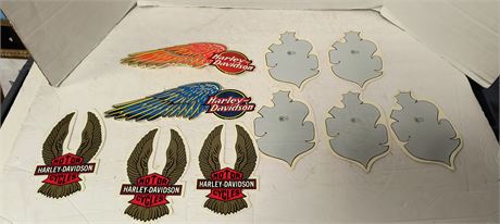 Vintage Harley Davidson Stickers