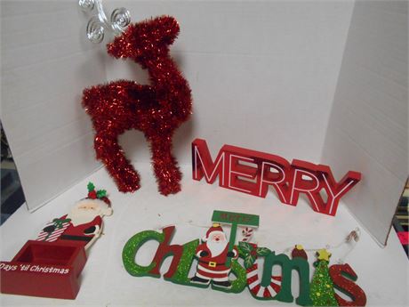 Flat Of Christmas Decorations