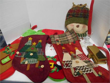 Flat Of Christmas Decorations