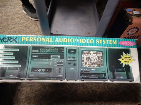 Yorx Personal Audio/Video System AV2004