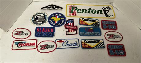 Vintage Sew On Patches