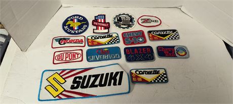 Vintage Sew On Patches