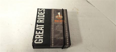 Harley Davidson Road Notes Postcards & Journal