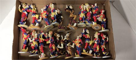 Vintage Mini Jester Figurines