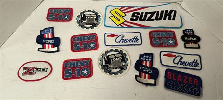 Vintage Sew On Patches
