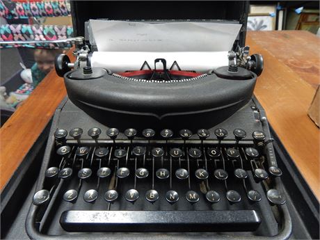 Vintage Model Seven Typewriter