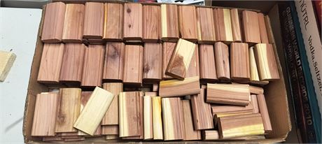 Flat Of Blocks Of Wood