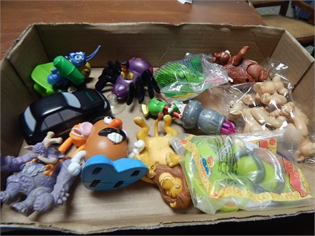 Flat Of Misc. Toys