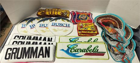 Various Sew On Patches