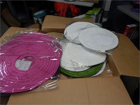 Paper Lantern With Wire Hangers