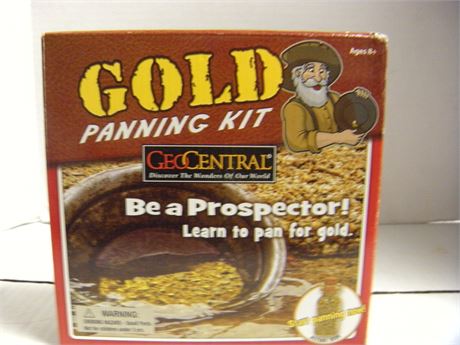 Vintage Gold Panning Kit