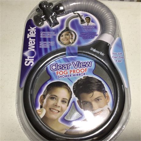 New shower mirror