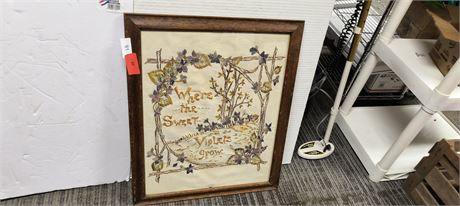 Wood Framed Artwork