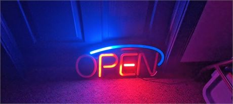Light Up OPEN Sign