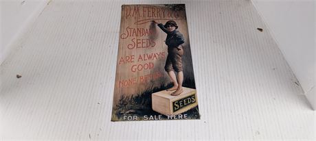 Collectible Metal Sign