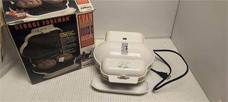 George Forman Lean Mean Grilling Machine