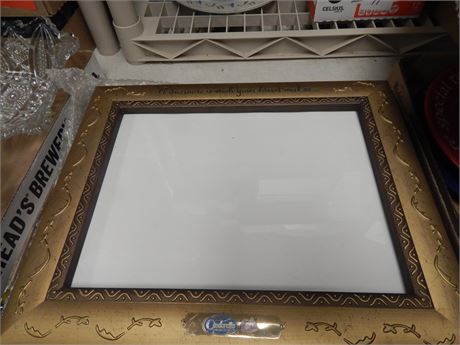 Cinderella Wood Picture Frame & Decorative Silver Picture Frame
