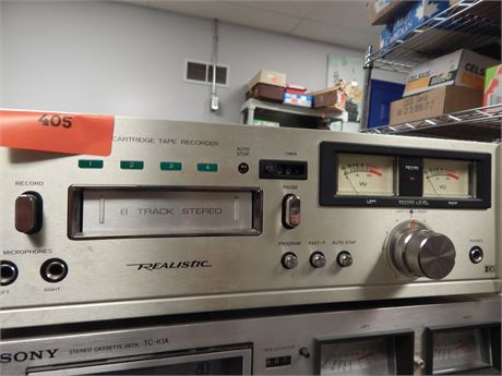 Realistic 8 track player