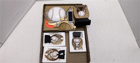 Lot Of Baseball Awards