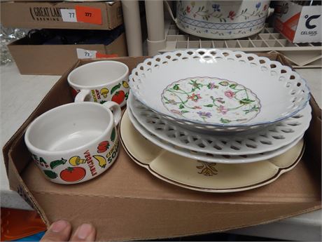 Lot Of Various Glassware