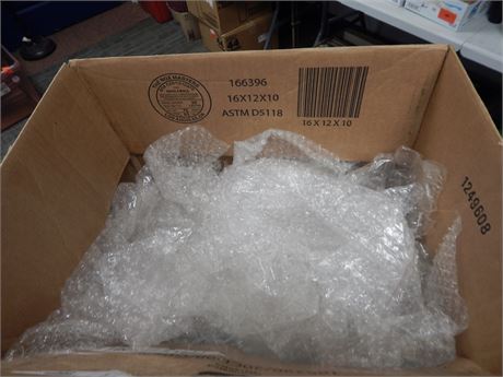 Small box of bubble wrap