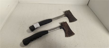 2 Hatchets. One Is Coleman Brand