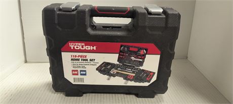 Hyper Tough Tool Kit & Case. Not Complete