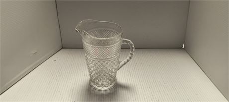 Clear Glass Drink Pitcher