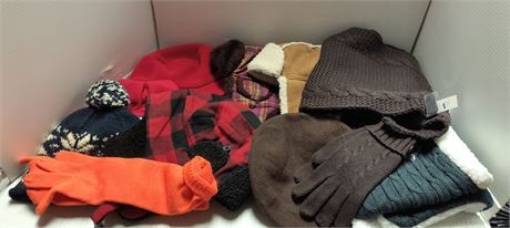 Flat Of Gloves & Hats