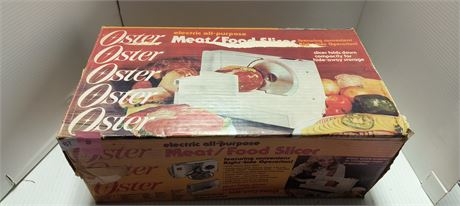 Oster Electric All-Purpose Meat/Food Slicer