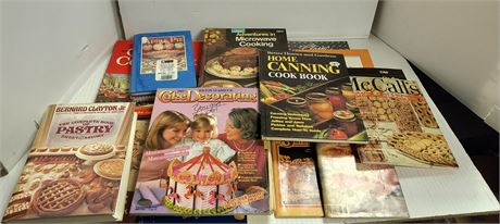 Lot Of Various Cookbooks