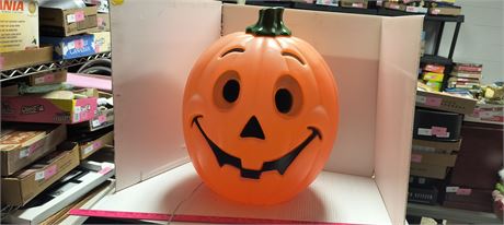 Blow Mold Pumpkin Decoration
