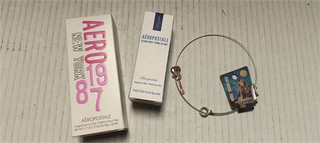 Aeropostale Perfume & Hanna Montana Necklace