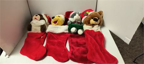 Flat Of Christmas Stockings
