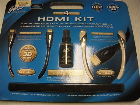 Bello's HDMI 4 Piece Kit